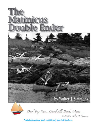 Matinicus Double Ender cover